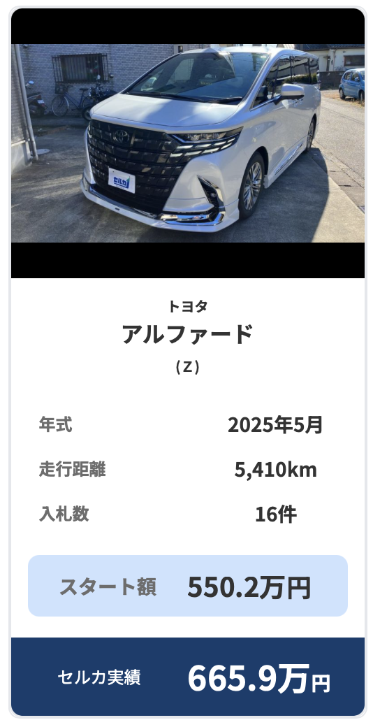 セルカ買取実績